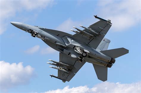 F/A-18E/F Super Hornet undergoing maintenance